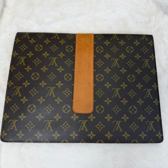 Louis Vuitton Rare Vintage Monogram Lena Portfolio Clutch - Picture 6 of 8